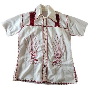 Handmade Crochet Button Down Shirt